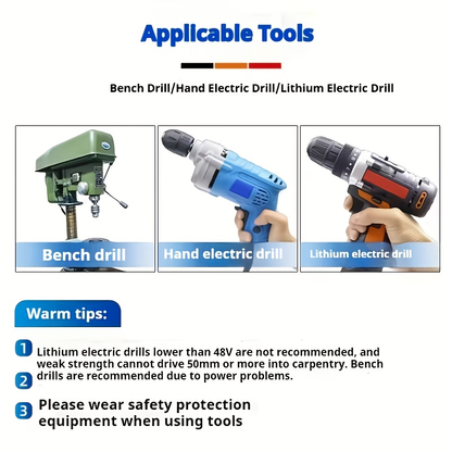 4/5/6/8/10mm 5PCS M35 HSS-E Cobalt Drill Bits Heavy Duty Step Twist Drill Kit for Hardened Steel & Iron Hole Drilling